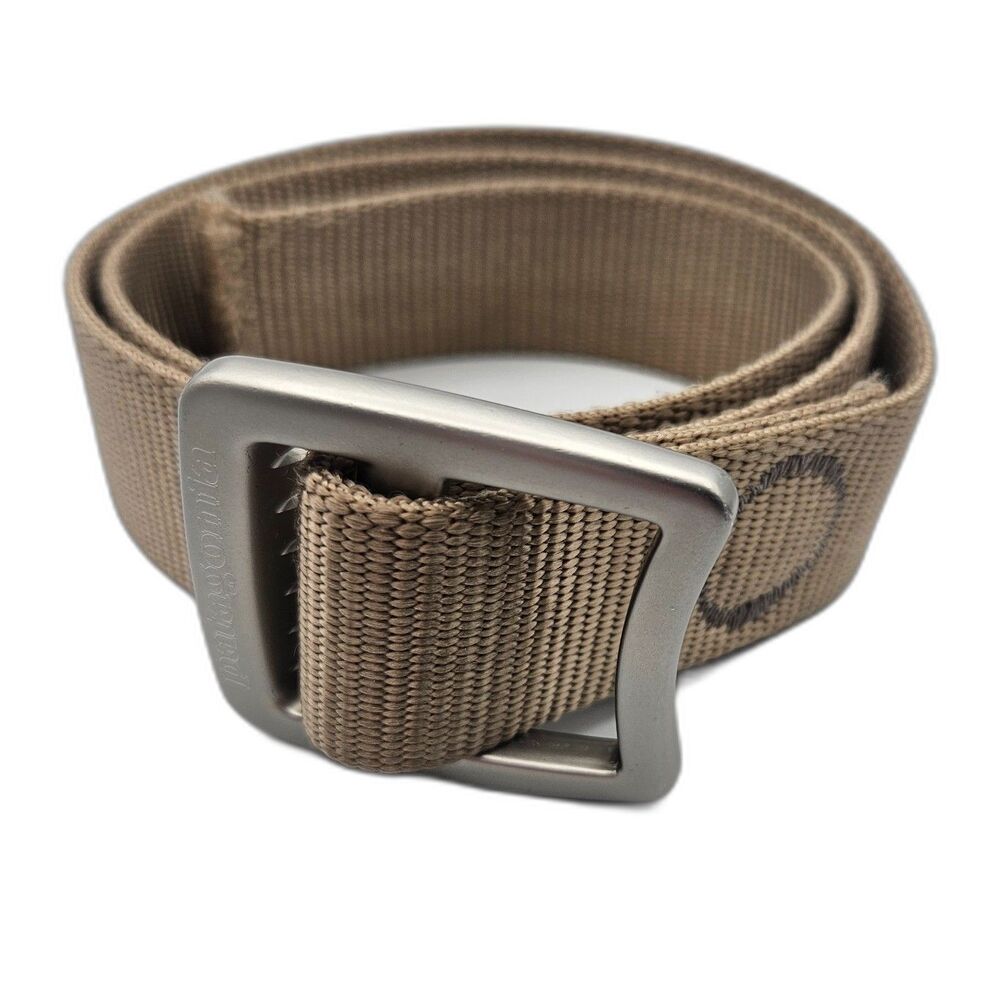 Patagonia Tech Web Belt 1.5" Friction Belt with Aluminum Buckle Mens Medium